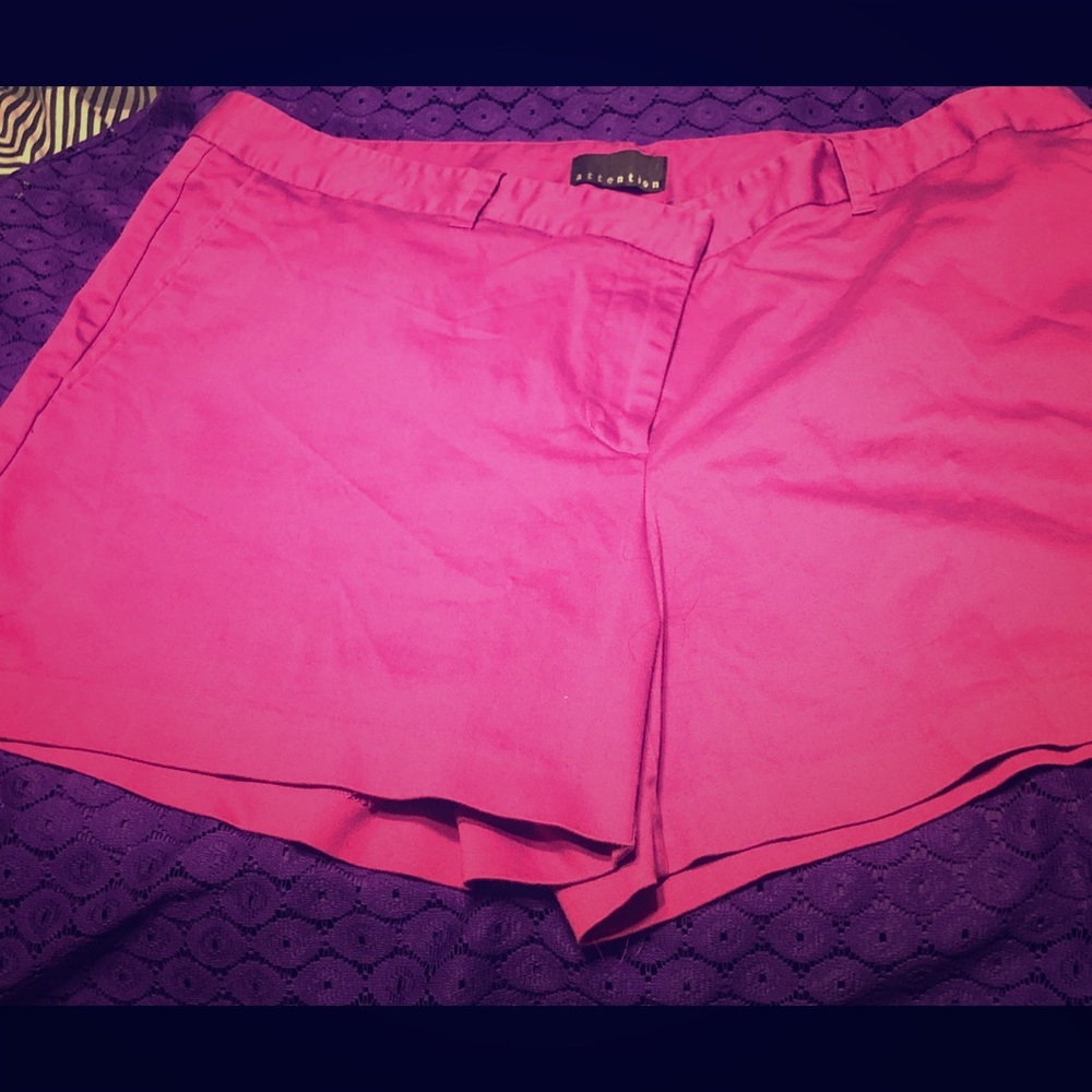 Magenta Summer Shorts